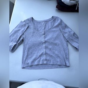 Aerie top, size L, gray